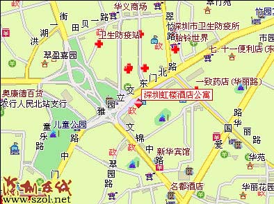 深圳地图——深圳罗湖区地图及介绍