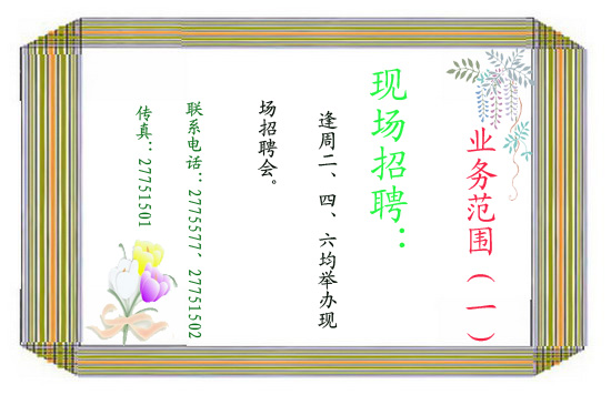 深圳宝安人才市场服务项目